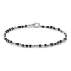 Percep Bracelet | Onyx | Sterling Silver