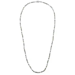 Percep Necklace/Bracelet | Emerald | Sterling Silver