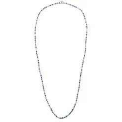 Percep Three Wrap Bracelet | Lapis | Sterling Silver