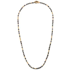 Percep Two Wrap Bracelet | Sapphire | 18k Yellow Gold