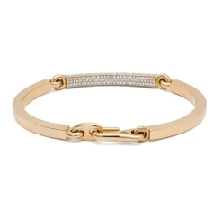 Perihelion Bracelet | 1/3 Pave | Yellow Gold