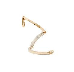 Perihelion Bracelet | 1/3 Pave | Yellow Gold