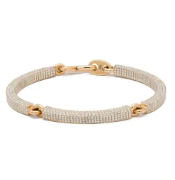Perihelion Bracelet | Full Pave | Yellow Gold