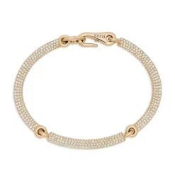 Perihelion Bracelet | Full Pave | Yellow Gold