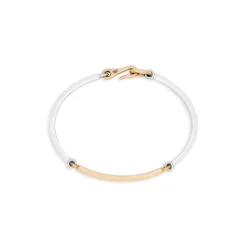 Perihelion Bracelet | Two Tone Yellow & White Gold