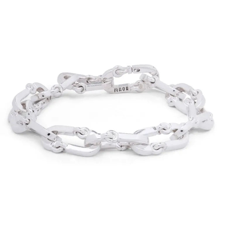 Perihelion Link Bracelet | Sterling Silver