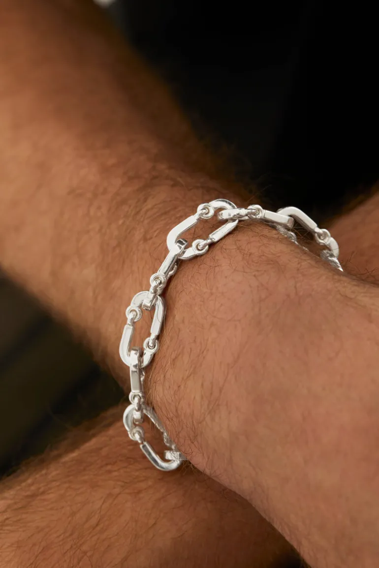 Perihelion Link Bracelet | Sterling Silver