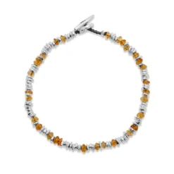 Pilla Bracelet | Citrine | Sterling Silver