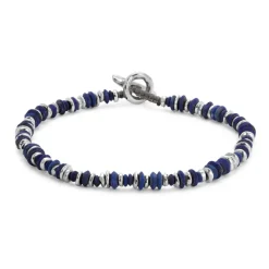 Pilla Bracelet | Lapis | Sterling Silver