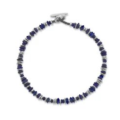 Pilla Bracelet | Lapis | Sterling Silver