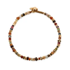 Pilla Bracelet | Mixed Color Sapphire | Yellow Gold