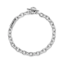 Plaun Link Bracelet | 6.5mm | Sterling Silver