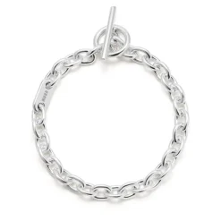 Plaun Link Bracelet | 7mm | Sterling Silver