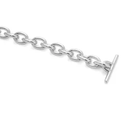 Plaun Link Bracelet | 6.5mm | Sterling Silver