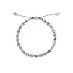 Saguaro Bracelet | Chrysoprase | Sterling Silver