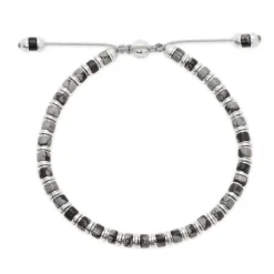 Sapet Bracelet | Grey Map Jasper | Sterling Silver