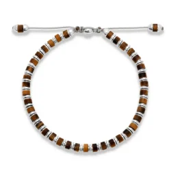 Sapet Bracelet | Tiger Eye | Sterling Silver