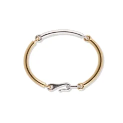 Solstice Bracelet | Two Tone Yellow & White Gold