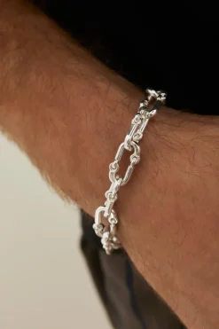 Solstice Link Bracelet | Sterling Silver