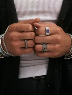 Solstice Ring | Full Pave | Black Gold