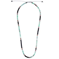 Sonoran Bead Necklace | Chrysoprase I Sterling Silver