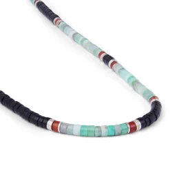 Sonoran Bead Necklace | Chrysoprase I Sterling Silver