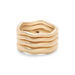 Swal Ring Set | Yellow Gold