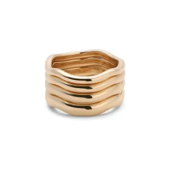 Swal Ring Set | Yellow Gold