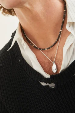 Tucson Necklace | Blue Tiger Eye | Sterling Silver