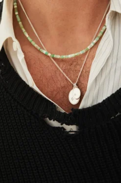 Tucson Necklace | Chrysoprase I Sterling Silver