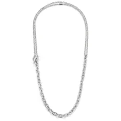 Verge Link Necklace | Sterling Silver