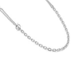 Verge Link Necklace | Sterling Silver
