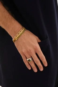 Zag Bracelet | Pave | Yellow Gold